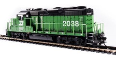 Broadway Limited ~ HO Scale ~ Burlington Northern ~ GP20 #2042 ~ P4 Sound ~ 4268