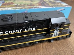 Athearn HO Blue Box Atlantic Coast Line GP35 Diesel Engine #963-Unpowered Dummy