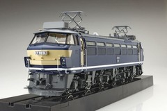 Aoshima 1 45 Train Museum OJ No.7 Electric Locomotive EF66 Late Model Kit Japan