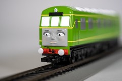 Trains – Thomas & Friends Daisy Locomotive with Moving Eyes – HO Scale, Prototyp