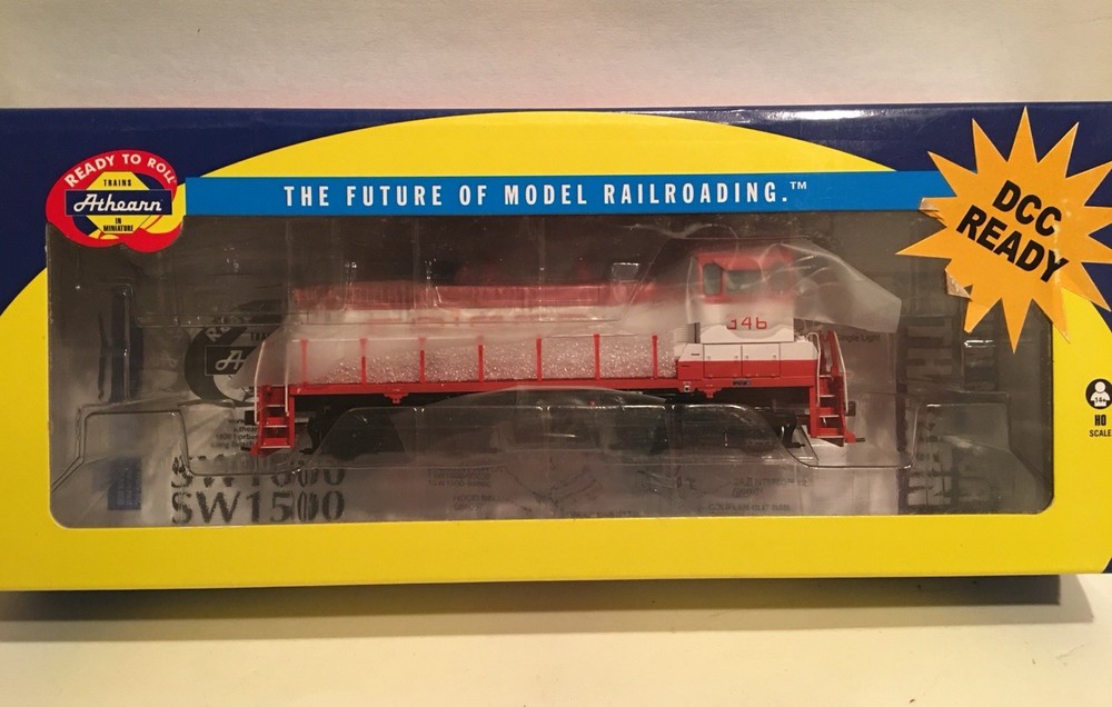 HO Athearn RTR 96733 Frisco SW1500 Switcher Diesel Locomotive SLSF #346