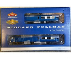 Bachmann 31-255DC HO Midland Pullman 6 Car DMU Set Pullman DCC
