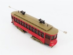 O 3-Rail MTH 30-2512-1 Brill Semi Convertible Electric Trolley #212 w/Sound