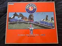 Lionel 6-21953 Ford Mustang GP-7 Freight Set O Gauge New Factory Sealed OB