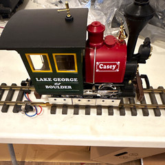 LGB G Scale 1:22.5 Steam Loco Lake George & Boulder Casey DC Analog 92377