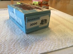 Vintage Marklin 3000 HO #3000 Steam Tank Loco | Original Box & Manual
