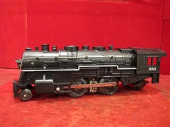 Marx O-27 1666 plastic Locomotive 2-4-2 ~ tested runs and lights