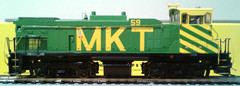 HO SCALE ATHEARN GENESIS EMD MP15AC MISSOURI KANSAS TEXAS MKT#59 DCC & SOUND