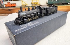 PFM 2-6-2 Baldwin steam Loco Brass Custom painted for your logging roster