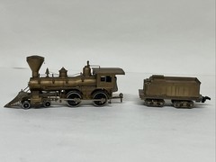 Pacific Fast Mail Brass Ho Scale Jupiter Mini Steam Locomotive