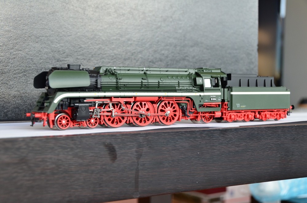 TRIX 25905 DR BR 01 504 Green Livery Steam Engine Limited Digital