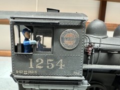 Lobaugh Brass Southern Pacific 0-6-0 S-12 Steam Engine w/Tender O 2 Rail