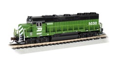 Bachmann 66360 N BN EMD GP40 Diesel Locomotive – DCC and Sound #3030