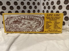 Vintage LIFE LIKE HO SCALE 3500 SANTA FE GP38 POWERED LOCOMOTIVE ORIGINAL BOX