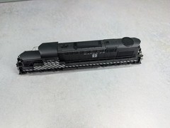Broadway Limited 316 HO Alco RSD-15 Diesel ATSF #802 LH Zebra Runs Great DCC