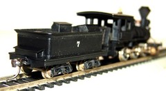 BALBOA KATSUMO HO BRASS PORTER MOGUL OLD TIME STEAM LOCOMOTIVE 2-6-0 #7 (L67)