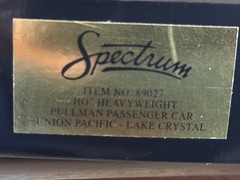 Spectrum HO Union Pacific EMC Gas Electric (Doodlebugs) & Passenger Car