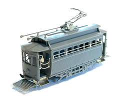 N Scale N-Goya Hakodate City Tramway Type 30 Streetcar Haikara Kit Trolley Tram