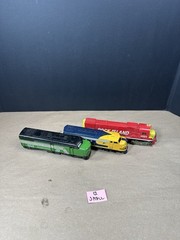 Model Locomotive Lot-3 Rock Island 4301 Santa Fe 271c Burlington Northerm 853