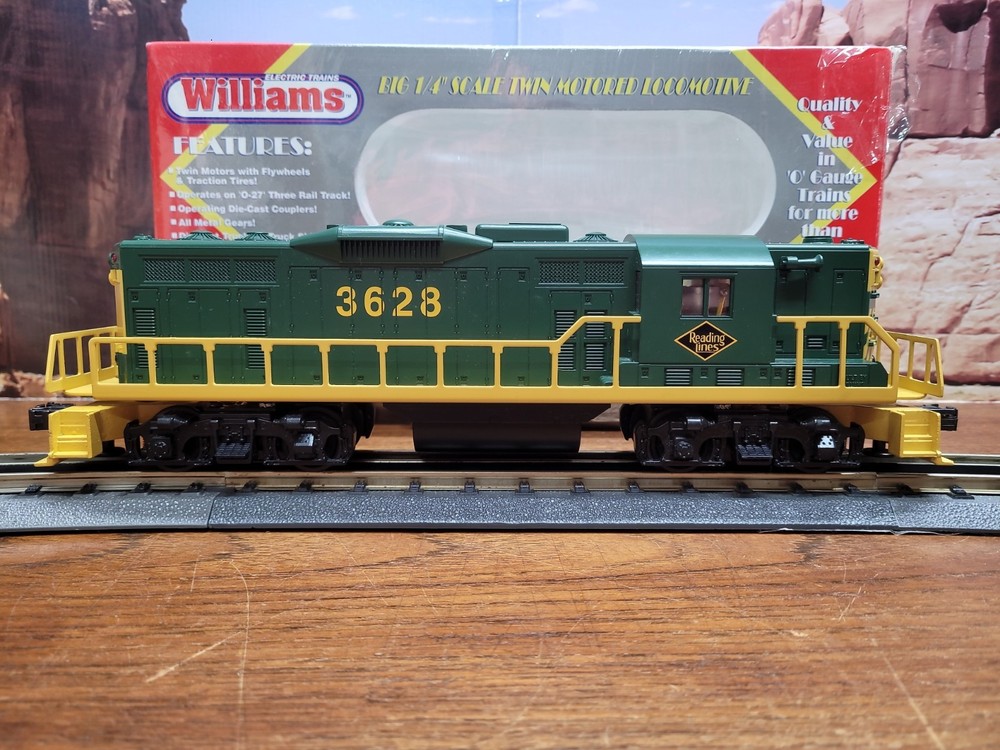 Williams O Gauge GP-9 Reading Power A With Horn Cab # 3628