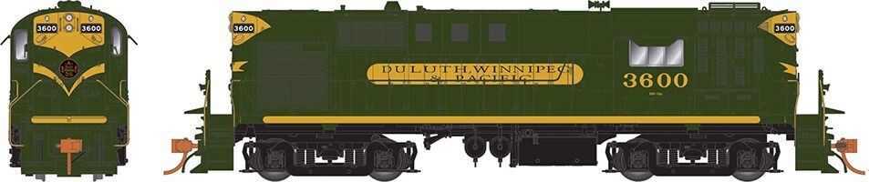HO RS-11 (DC/Silent): Duluth, Winnipeg & Pacific – Delivery: #3607