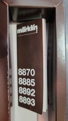 Z Marklin 8870 4-6-2 BR S 3/6 King Ludwig Bavarian Express (Tested) 3-pole #3