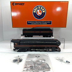 Lionel TMCC 6-38026 Norfolk & Western J Class 4-8-4 Steam O Gauge #606 Used N&W