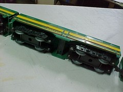 Marx O Scale Western Pacific E7 ABA Diesels