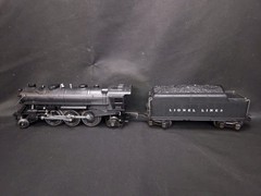LIONEL 224 STEAM LOCOMOTIVE With 2020W tender 🟢6717