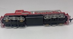 HO Scale Tyco, GP-20 Loco Santa Fe, Silver UNTESTED 5628
