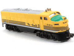 Lionel Trains 8464 & 8465 Rio Grande Diesel Locomotive AA set, O Gauge