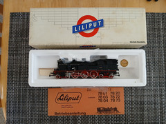 Vintage HO Scale Liliput 7802 DR 4-6-4 Steam Engine 78 078 EX/Box Locomotive