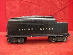 LIONEL #6466W LIONEL LINES WHISTLE TENDER Postwar ~Tested Works