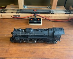 VTG. LIONEL 2046 HUDSON LOCO GOOD CONDITION, EVERYTHING WORKS RUN GREAT W/VIDEO!