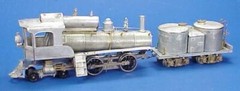 HOn3 NORTH PACIFIC COAST #21 CAB FORWARD 4-4-0 PARTS SET WISEMAN MODEL SERVICES