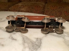 1920s Prewar Lionel 380 Train Engine with Freight Train Cars 15 tanker & 214,517