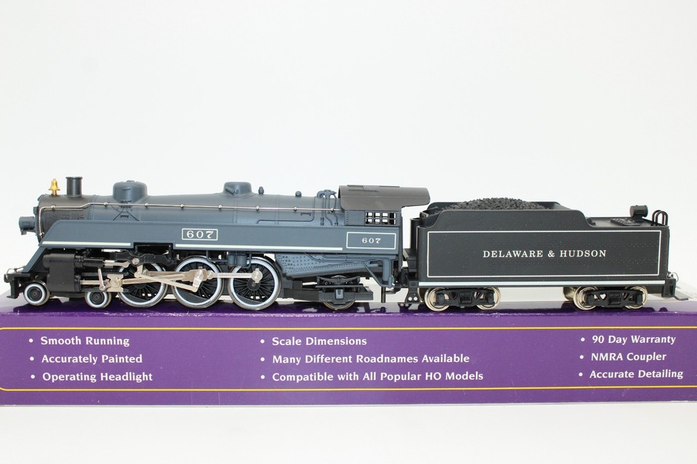 IHC HO D&H Delaware Hudson 4-6-2 Pacific Semi Streamline Steam Locomotive #607