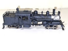 United PFM Brass Two Truck Heisler Geared Locomotive Ho Scale