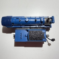 MTH Railking O Gauge NJC Blue Comet 4-6-2 PS2 & 4 60′ Madison Passenger Cars