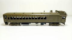 HO Vintage Brass Ma & Pa Doodlebug Runs & Painted With Light Kit