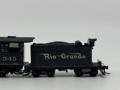 HOn3 Blackstone Models Rio Grande C-19 2-8-0 Locomotive D&RGW #345 DCC SOUND