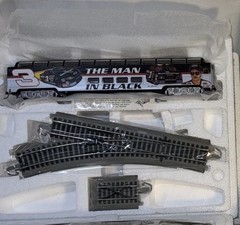 Hawthorne Village Dale Earnhardt Sr NASCAR Train Set 12 Pc HO Scale w/ COA