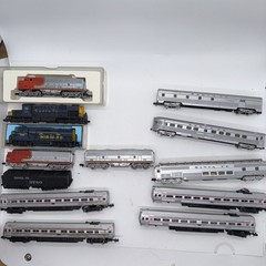 N Scale Arnold Rapido Revell N Desert Chief Santa Fe Passenger Train 13 Cars
