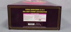 MTH 20-3032-1 O Gauge NKP Berkshire 2-8-4 Steam Locomotive & Tender #765 w/PS1