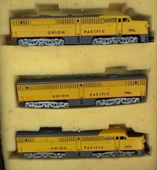 Key by Samhongsa N Model RR Locomotive UP Alco PA-1/2,PB-1/2,PA-1/2 Series 70