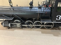 Accucraft 2-8-0 Steam Loco For Parts Or Restoration G Scale, EX Wheel Set