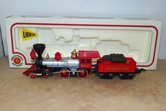 HO SCALE BACHMANN CENTRAL PACIFIC ‘”JUPITER” locomotive. Runs good. Box.
