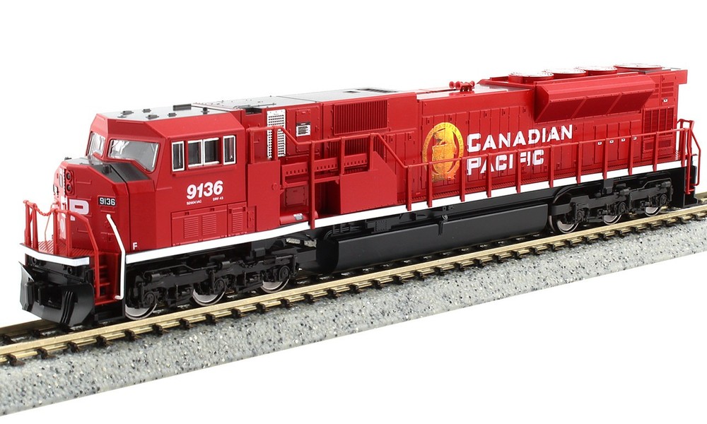 Kato 176-5626-DCC N Canadian Pacific “Golden Beaver” EMD SD90/43MAC w/ DCC #9136