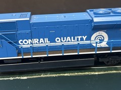 HO KATO 37-6343 EMD SD80MAC CONRAIL # 4123 LED DITCH LIGHTS Tested