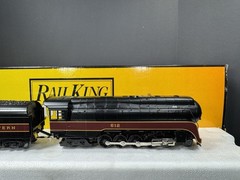 MTH RailKing 30-4184-1E Norfolk & Western J-class steam engine #612 PS2 BCR LNIB